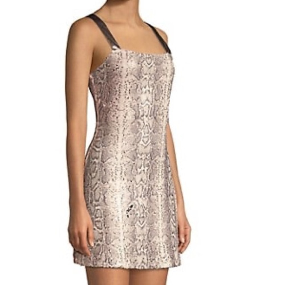 Ramy Brook New York Adrian Python Sequin 90s Dress - image 2